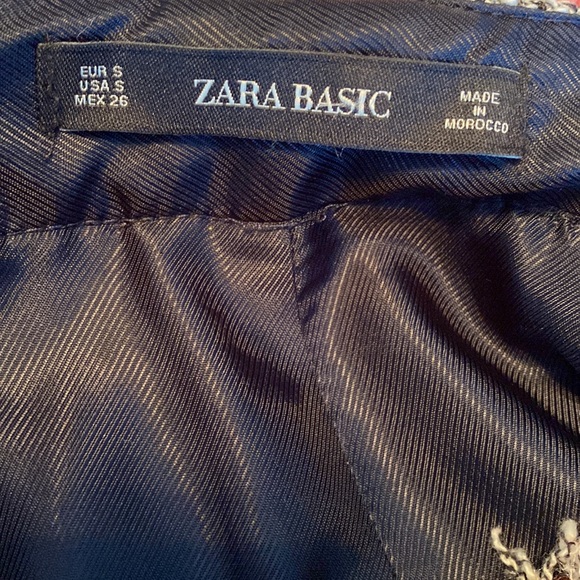 Zara tweed skirt with suspenders size S - Picture 8 of 9